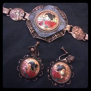 Vintage Asian Jewelry Set
